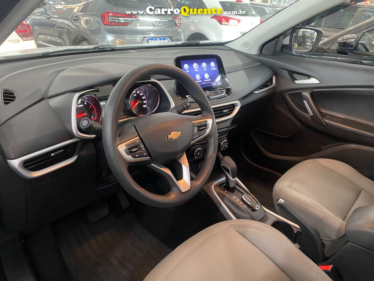 CHEVROLET   TRACKER LT 1.0 TURBO 12V FLEX AUT.   BRANCO 2024 1.0 FLEX - Loja