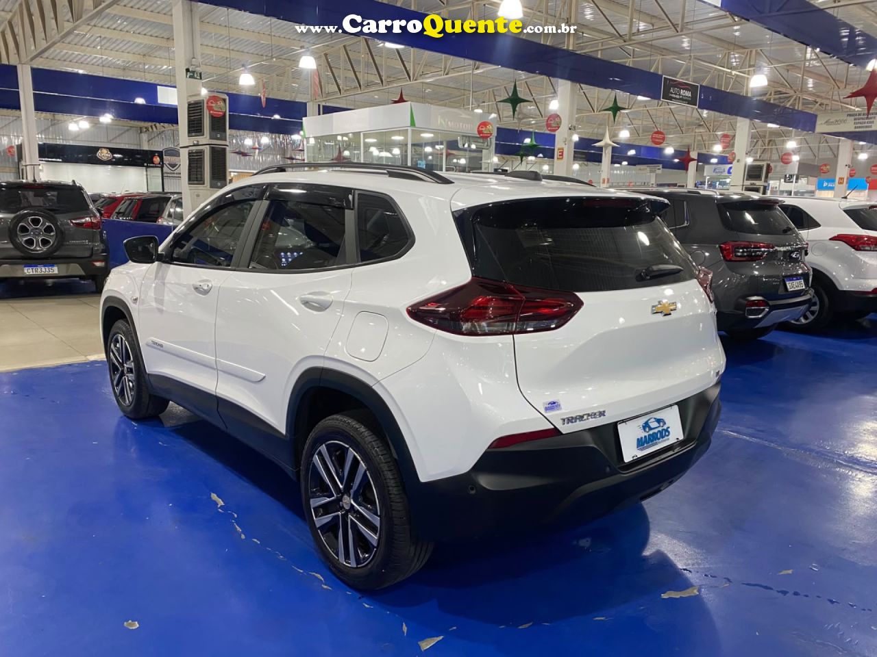 CHEVROLET   TRACKER LT 1.0 TURBO 12V FLEX AUT.   BRANCO 2024 1.0 FLEX - Loja