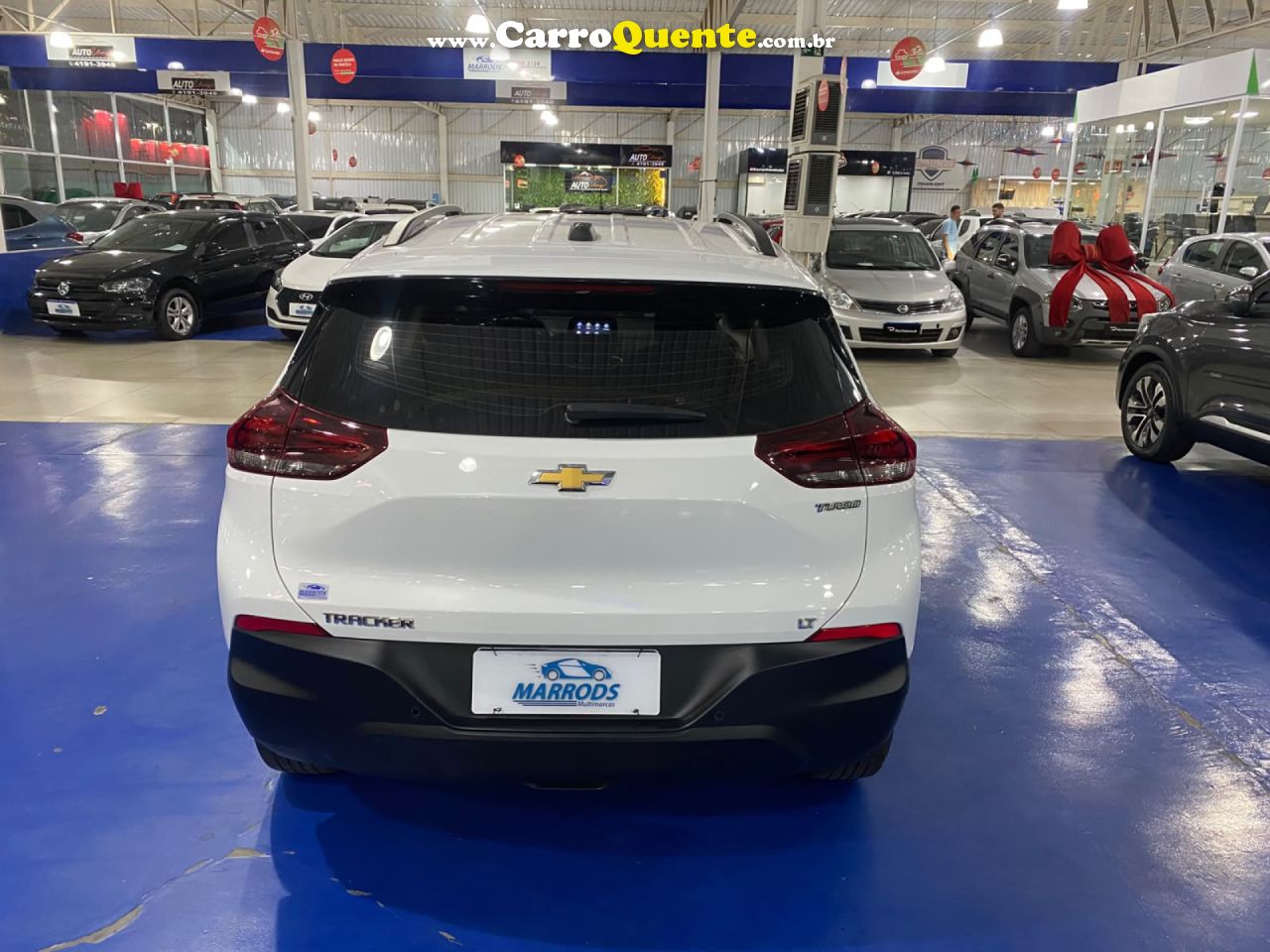 CHEVROLET   TRACKER LT 1.0 TURBO 12V FLEX AUT.   BRANCO 2024 1.0 FLEX - Loja