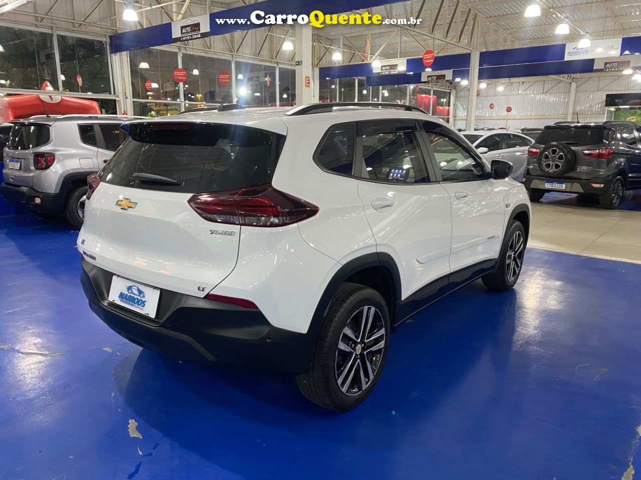 CHEVROLET   TRACKER LT 1.0 TURBO 12V FLEX AUT.   BRANCO 2024 1.0 FLEX - Loja