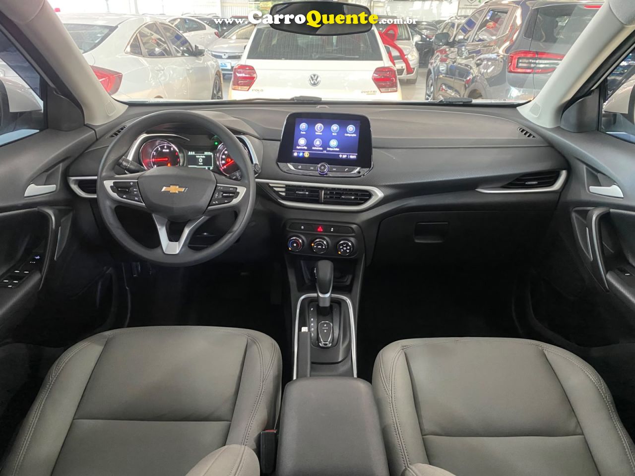 CHEVROLET   TRACKER LT 1.0 TURBO 12V FLEX AUT.   BRANCO 2024 1.0 FLEX - Loja
