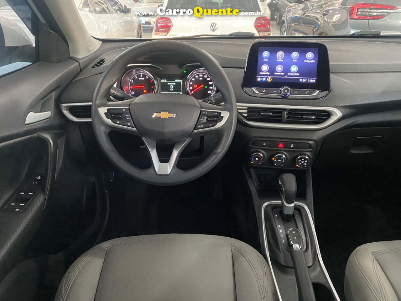 CHEVROLET   TRACKER LT 1.0 TURBO 12V FLEX AUT.   BRANCO 2024 1.0 FLEX - Loja