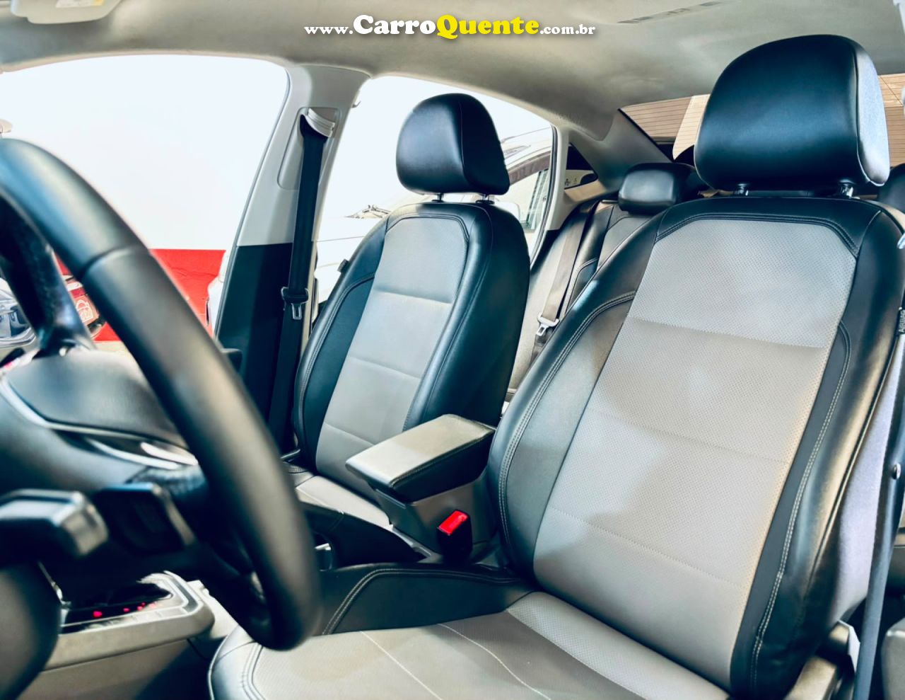 VOLKSWAGEN   VIRTUS HIGHLINE 200 TSI 1.0 FLEX 12V AUT   BRANCO 2021 1.0 FLEX - Loja
