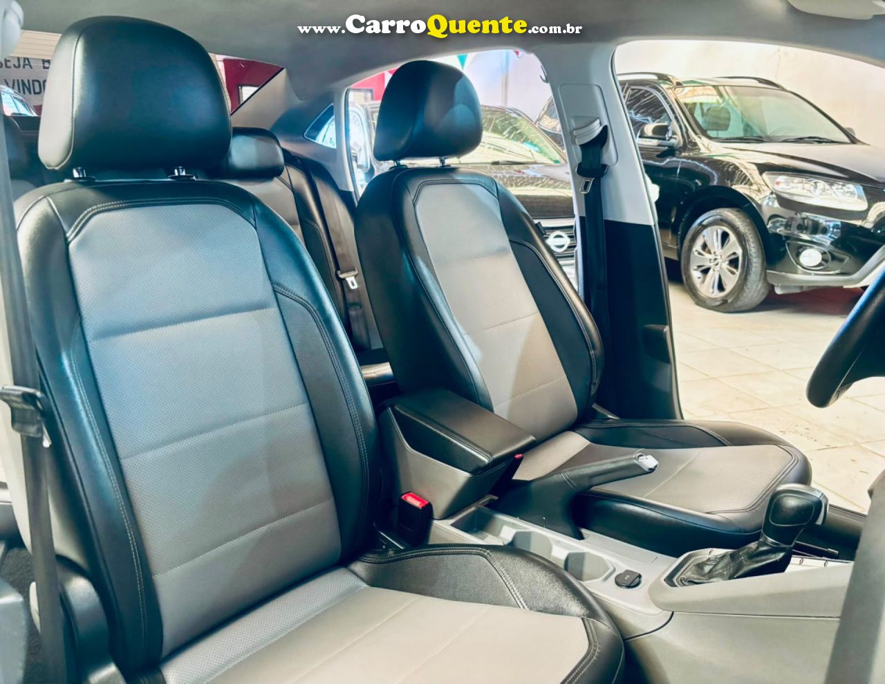 VOLKSWAGEN   VIRTUS HIGHLINE 200 TSI 1.0 FLEX 12V AUT   BRANCO 2021 1.0 FLEX - Loja