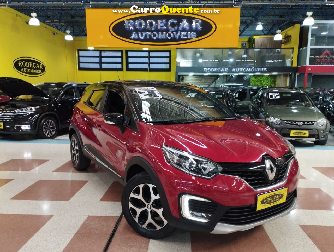 RENAULT CAPTUR 1.6 16V SCE INTENSE 2021 - Loja
