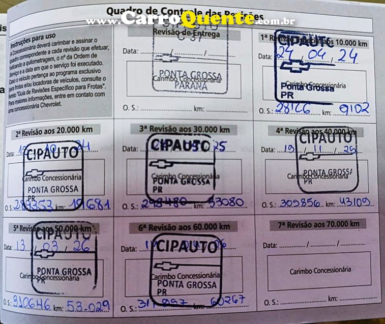 Chevrolet ONIX 1.0 FLEX LT MANUAL - Loja