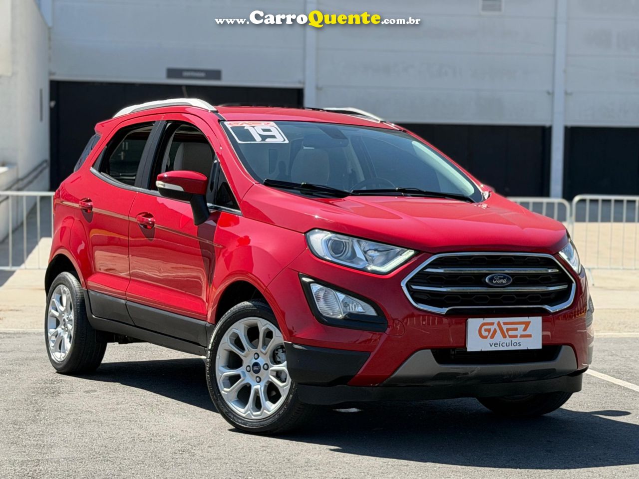 FORD ECOSPORT 2.0 DIRECT TITANIUM 2019 - Loja