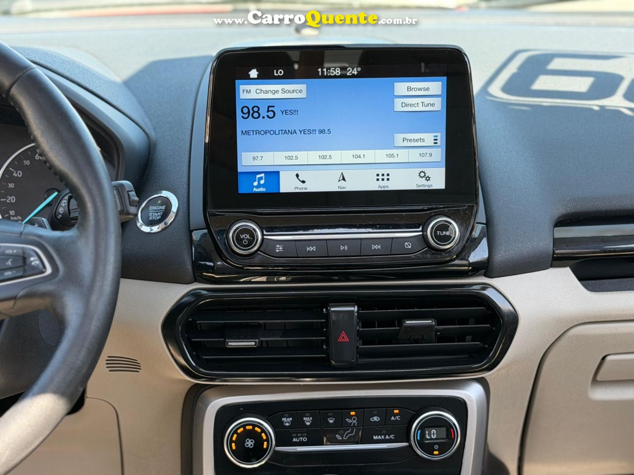 FORD ECOSPORT 2.0 DIRECT TITANIUM 2019 - Loja