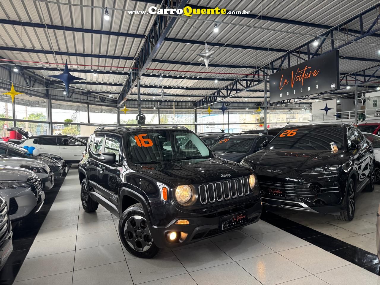 JEEP RENEGADE 2.0 16V TURBO SPORT 4X4 2016 - Loja