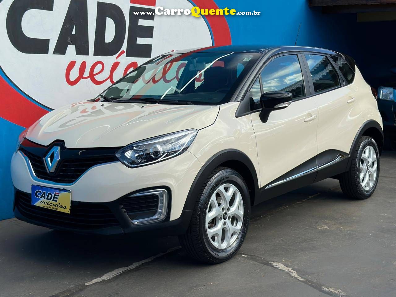 RENAULT CAPTUR 1.6 16V SCE LIFE 2018 - Loja