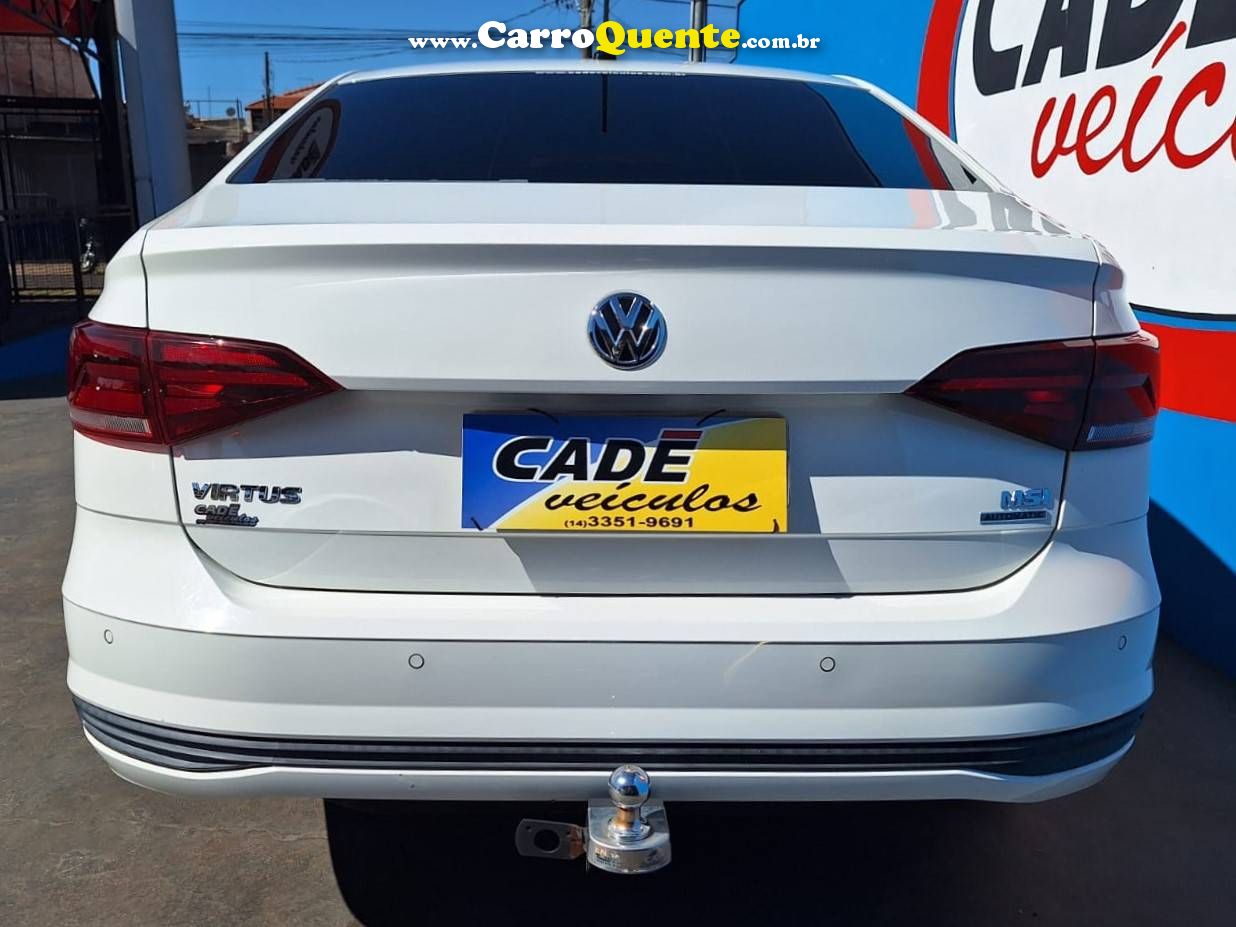 VOLKSWAGEN VIRTUS 1.6 MSI TOTAL 2019 - Loja
