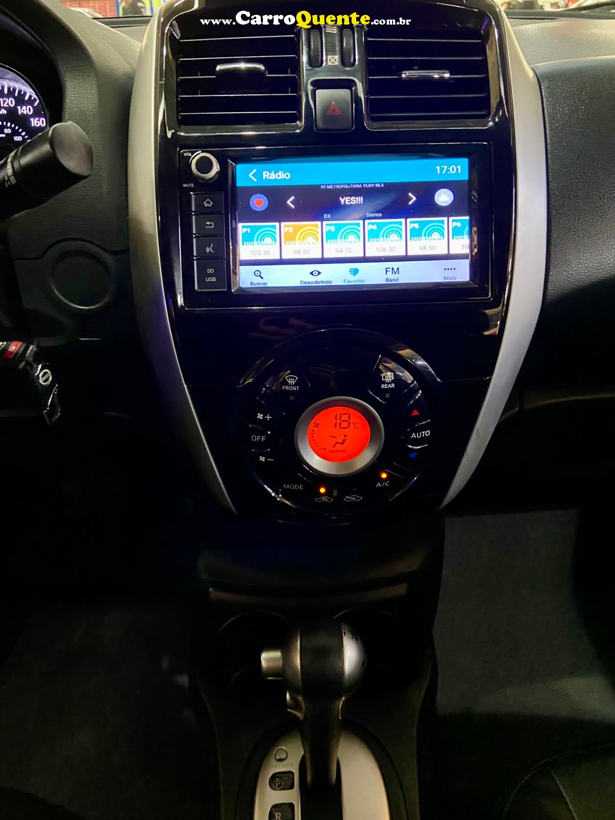 NISSAN VERSA 1.6 16V SL 2019 - Loja
