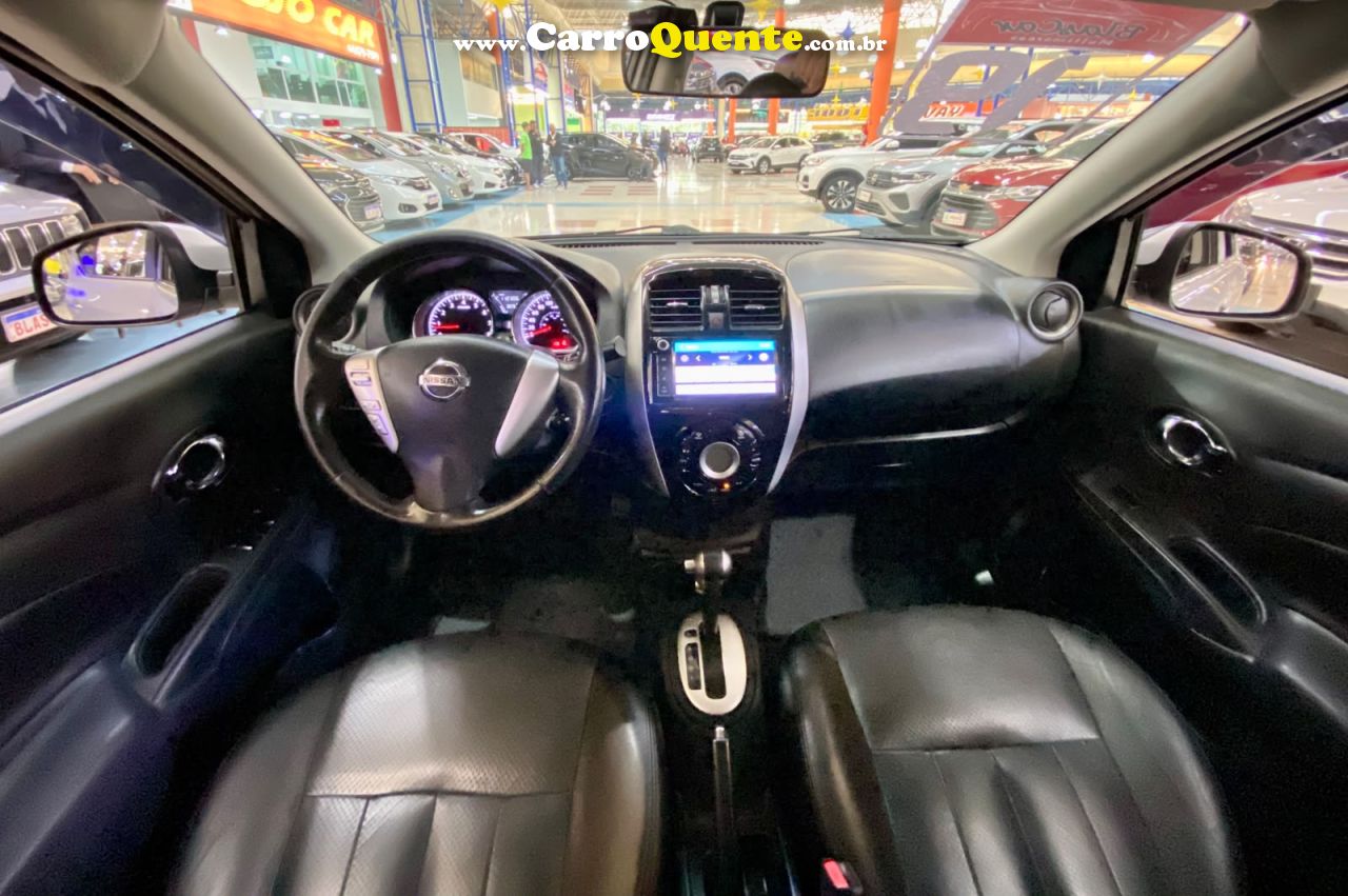 NISSAN VERSA 1.6 16V SL 2019 - Loja