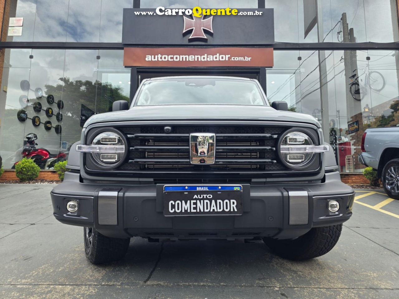 GWM   GWM TANK 300 PHEV 1.5 TB 4X4 HIBRIDO   CINZA 2026 1.5 GASOLINA E ELÉTRICO - Loja