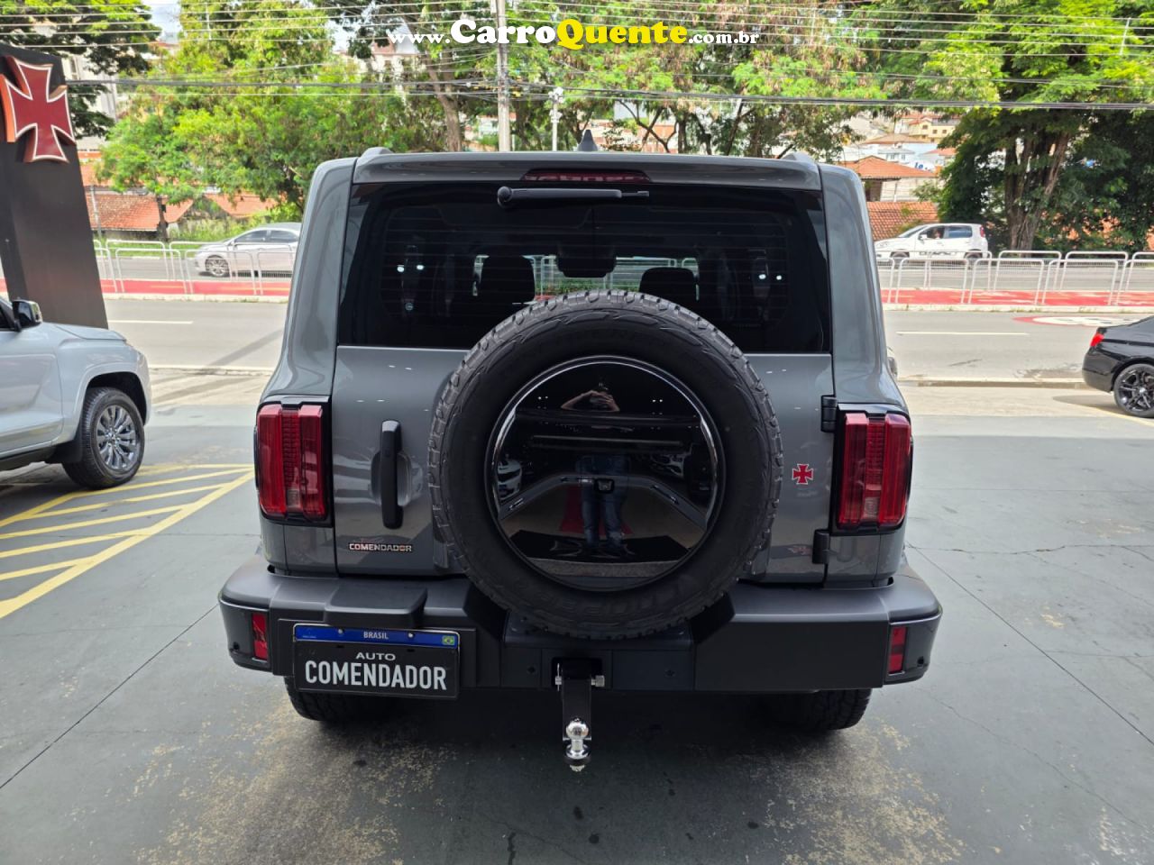 GWM   GWM TANK 300 PHEV 1.5 TB 4X4 HIBRIDO   CINZA 2026 1.5 GASOLINA E ELÉTRICO - Loja