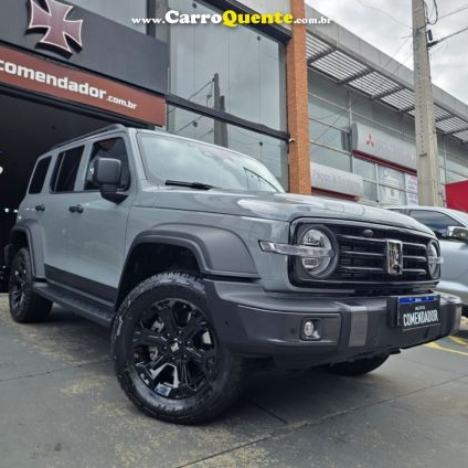 GWM   GWM TANK 300 PHEV 1.5 TB 4X4 HIBRIDO   CINZA 2026 1.5 GASOLINA E ELÉTRICO
