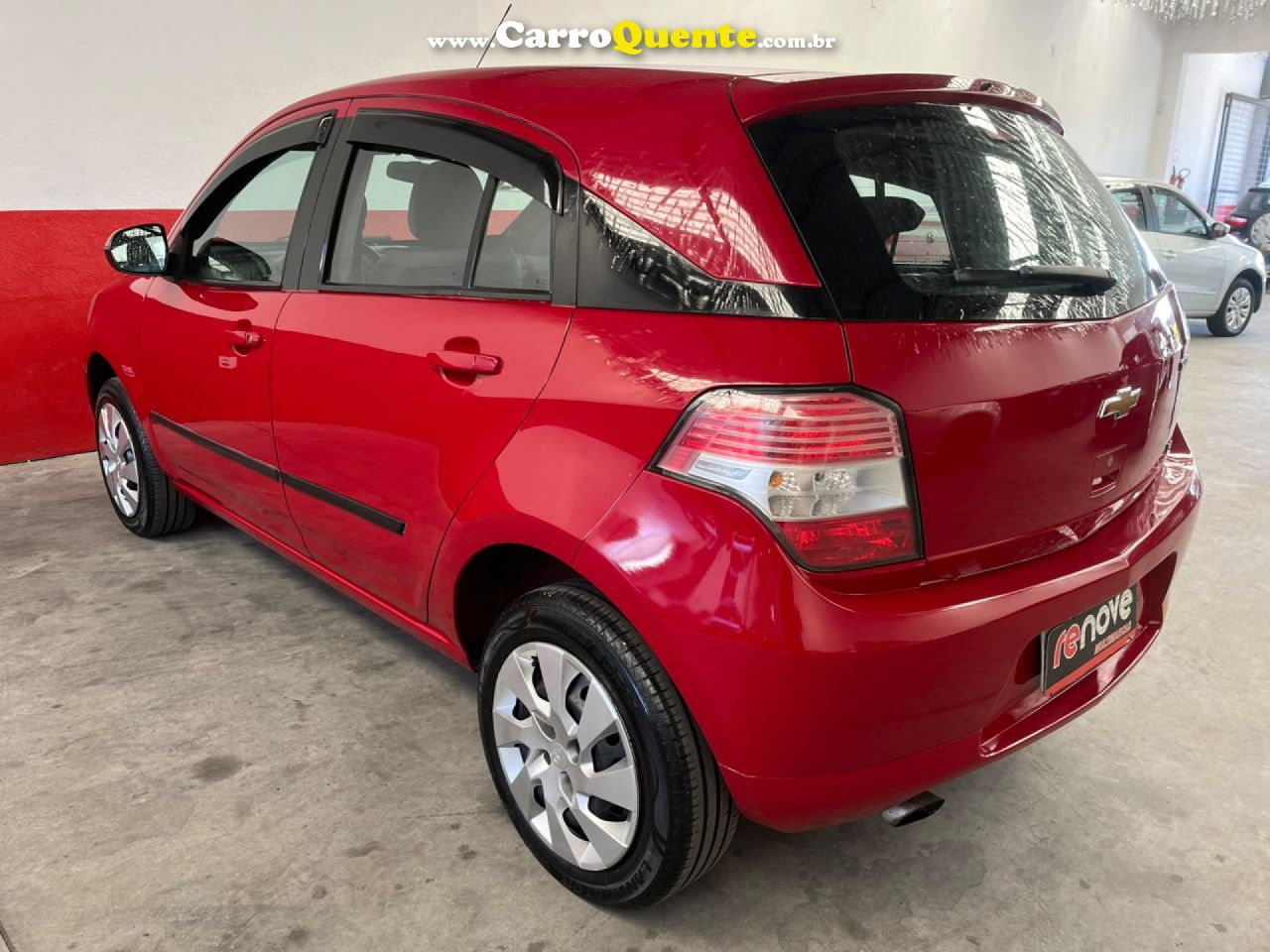 CHEVROLET   AGILE LT 1.4 MPFI 8V FLEXPOWER 5P   VERMELHO 2010 1.4 FLEX - Loja