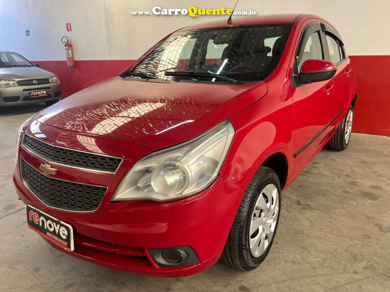CHEVROLET   AGILE LT 1.4 MPFI 8V FLEXPOWER 5P   VERMELHO 2010 1.4 FLEX - Loja