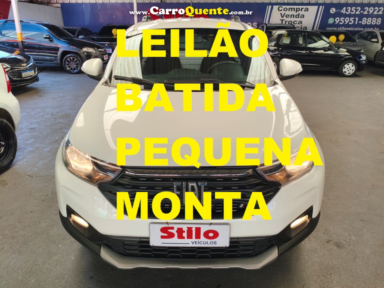 FIAT   STRADA FREEDOM 1.3 FLEX 8V  CS PLUS   BRANCO 2024 1.3 FLEX - Loja