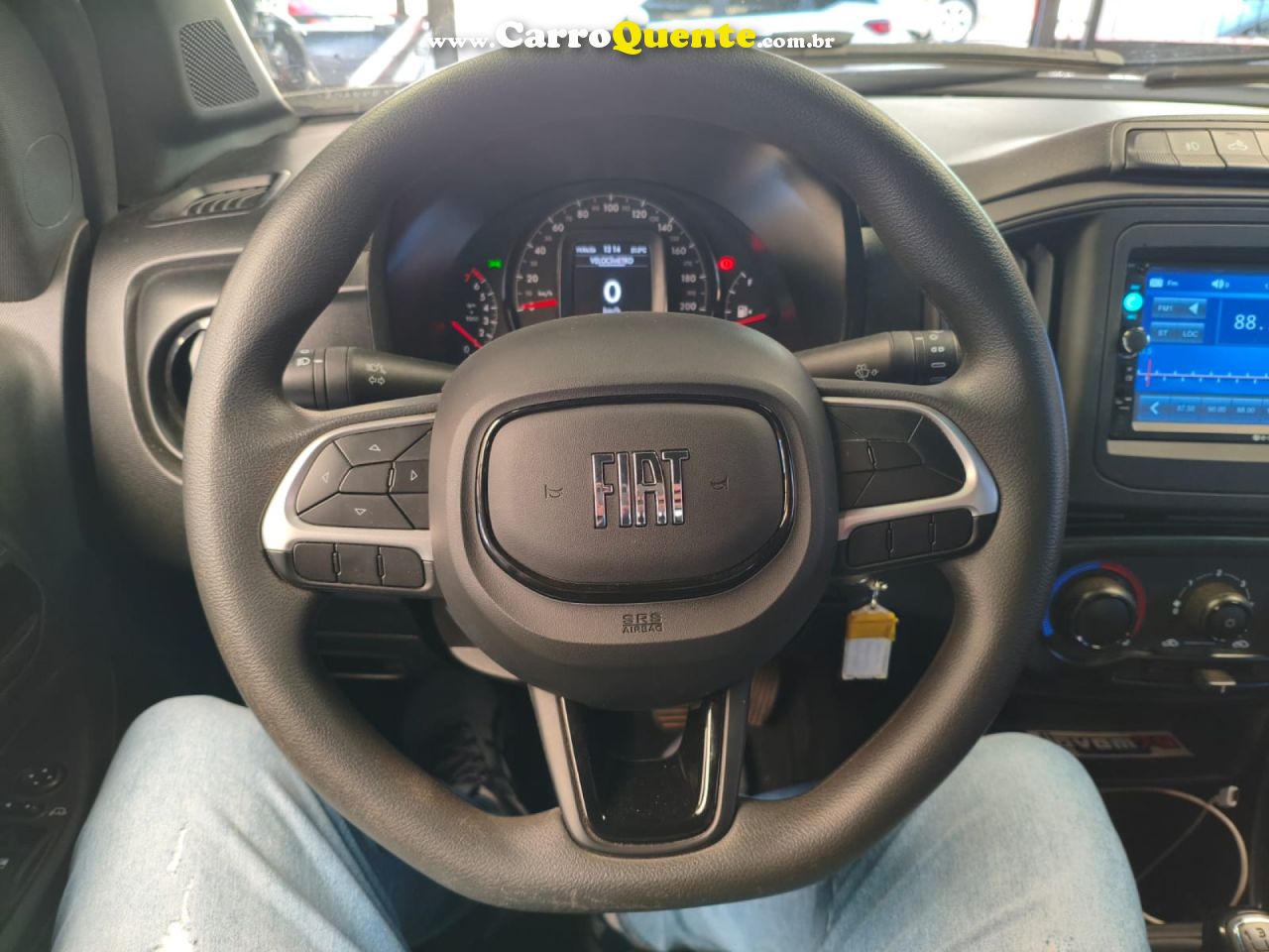 FIAT   STRADA FREEDOM 1.3 FLEX 8V  CS PLUS   BRANCO 2024 1.3 FLEX - Loja
