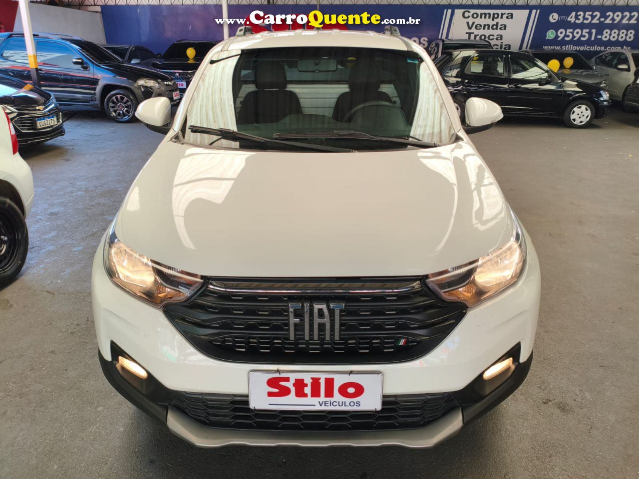 FIAT   STRADA FREEDOM 1.3 FLEX 8V  CS PLUS   BRANCO 2024 1.3 FLEX - Loja