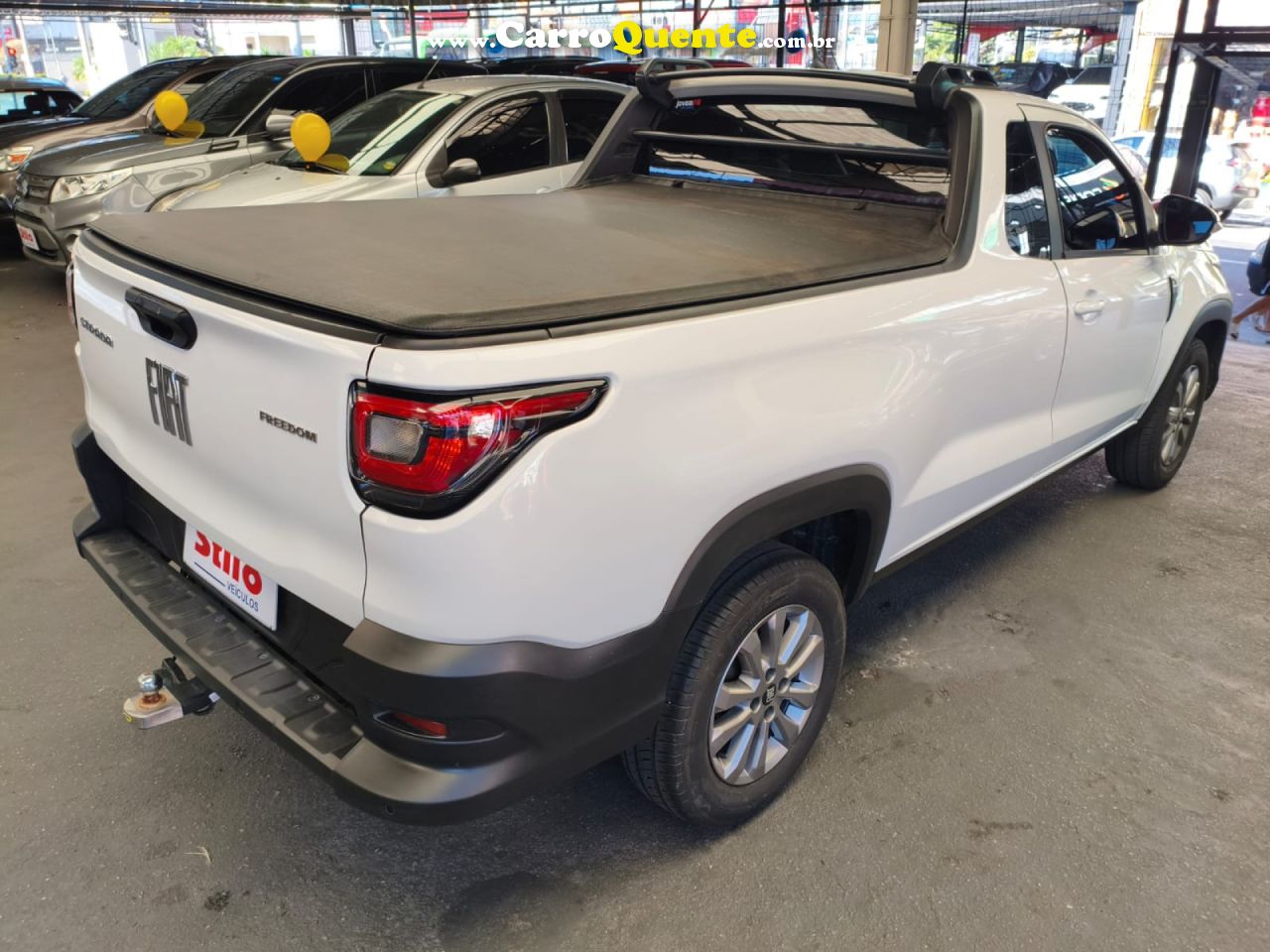 FIAT   STRADA FREEDOM 1.3 FLEX 8V  CS PLUS   BRANCO 2024 1.3 FLEX - Loja