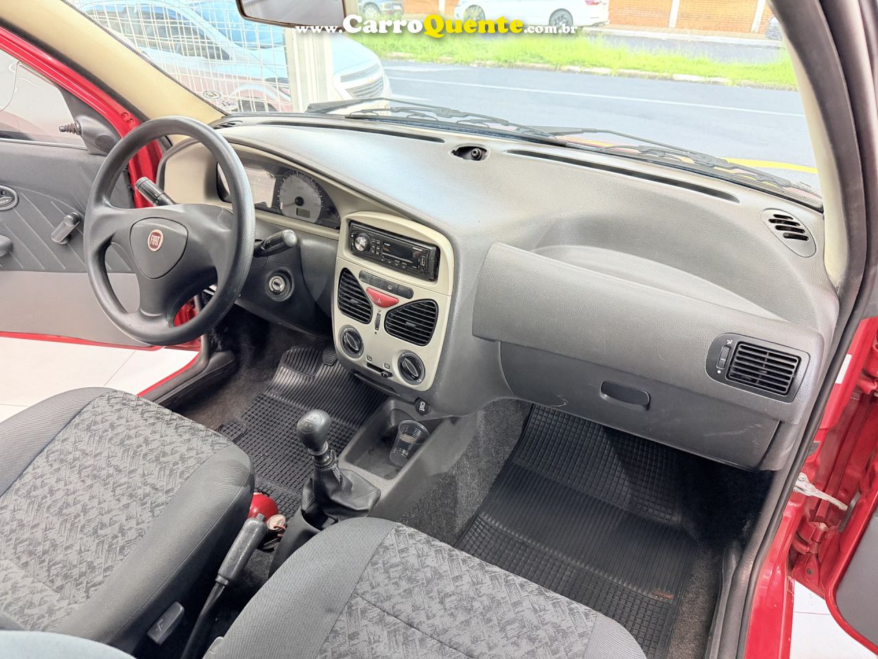 FIAT   PALIO 1.0 ECONOMY FIRE FLEX 8V 2P   VERMELHO 2010 1.0 FLEX - Loja