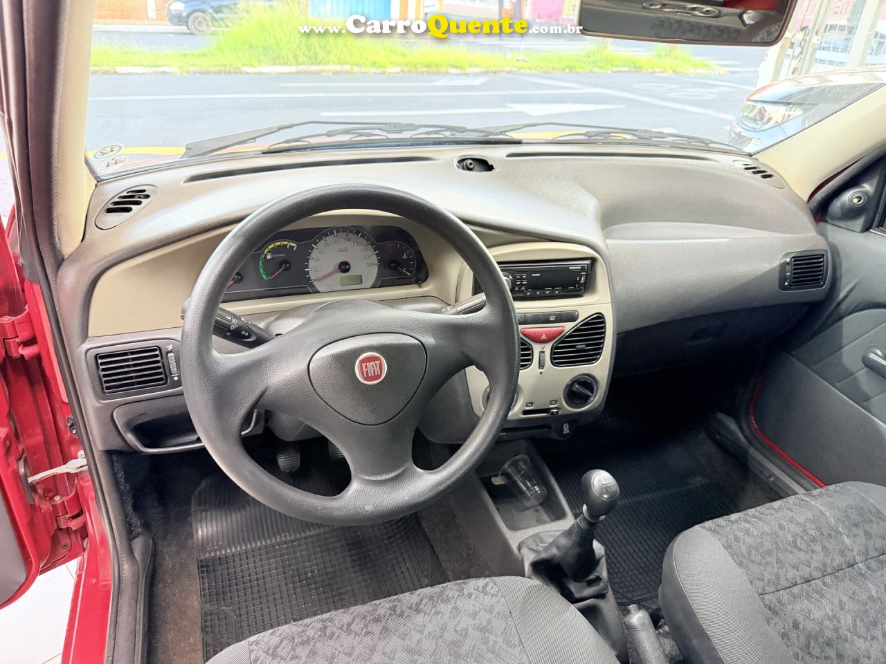 FIAT   PALIO 1.0 ECONOMY FIRE FLEX 8V 2P   VERMELHO 2010 1.0 FLEX - Loja