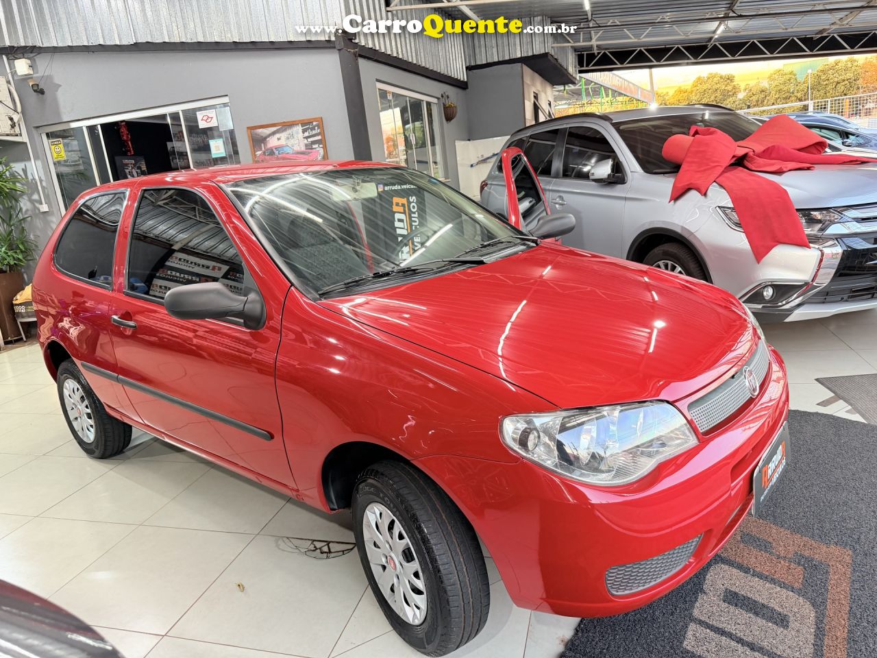 FIAT   PALIO 1.0 ECONOMY FIRE FLEX 8V 2P   VERMELHO 2010 1.0 FLEX - Loja
