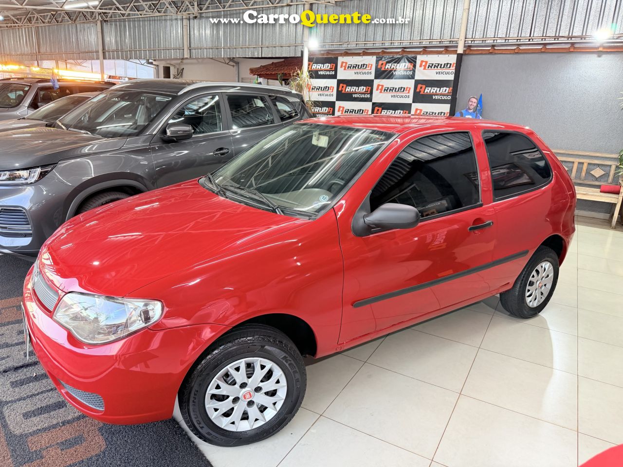 FIAT   PALIO 1.0 ECONOMY FIRE FLEX 8V 2P   VERMELHO 2010 1.0 FLEX - Loja