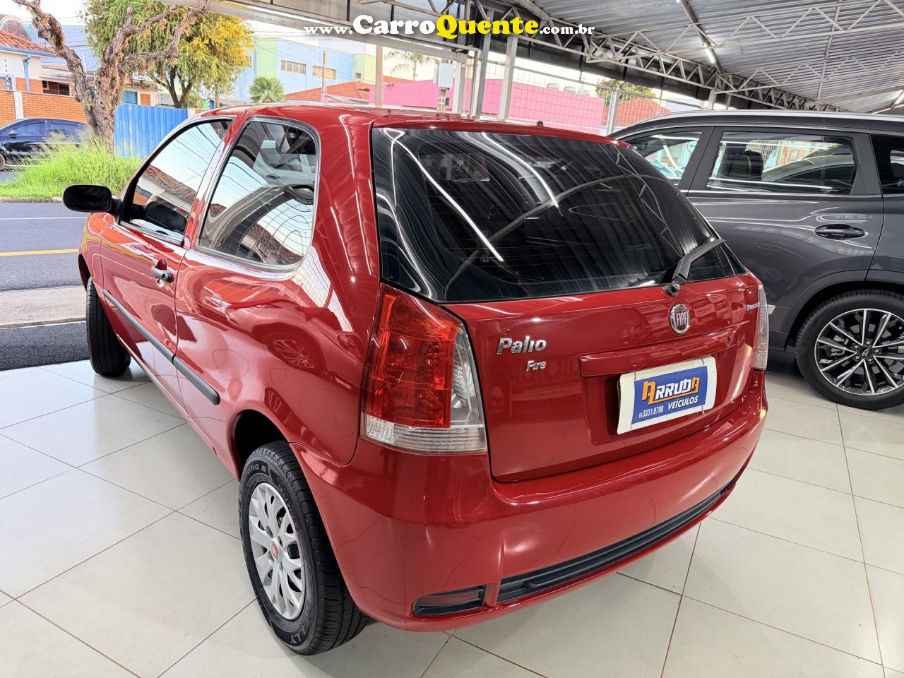 FIAT   PALIO 1.0 ECONOMY FIRE FLEX 8V 2P   VERMELHO 2010 1.0 FLEX - Loja