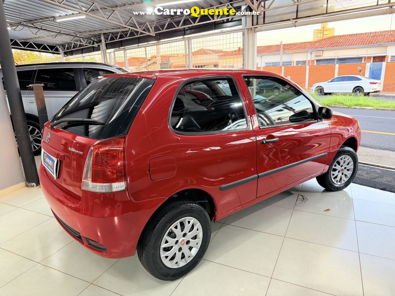 FIAT   PALIO 1.0 ECONOMY FIRE FLEX 8V 2P   VERMELHO 2010 1.0 FLEX - Loja