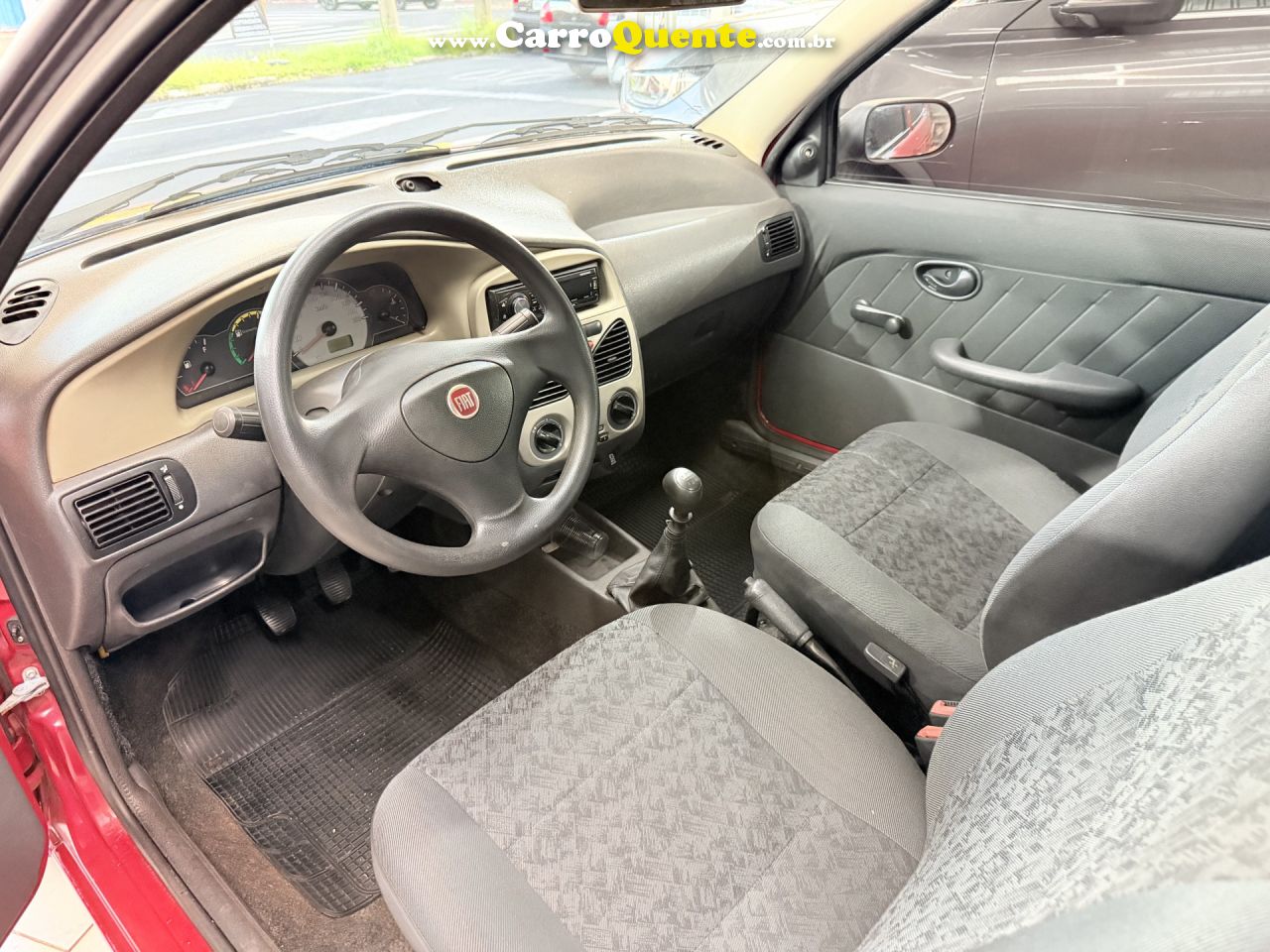 FIAT   PALIO 1.0 ECONOMY FIRE FLEX 8V 2P   VERMELHO 2010 1.0 FLEX - Loja