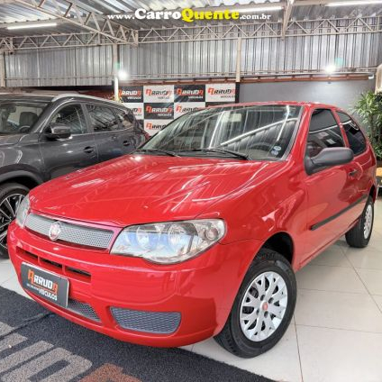 FIAT   PALIO 1.0 ECONOMY FIRE FLEX 8V 2P   VERMELHO 2010 1.0 FLEX