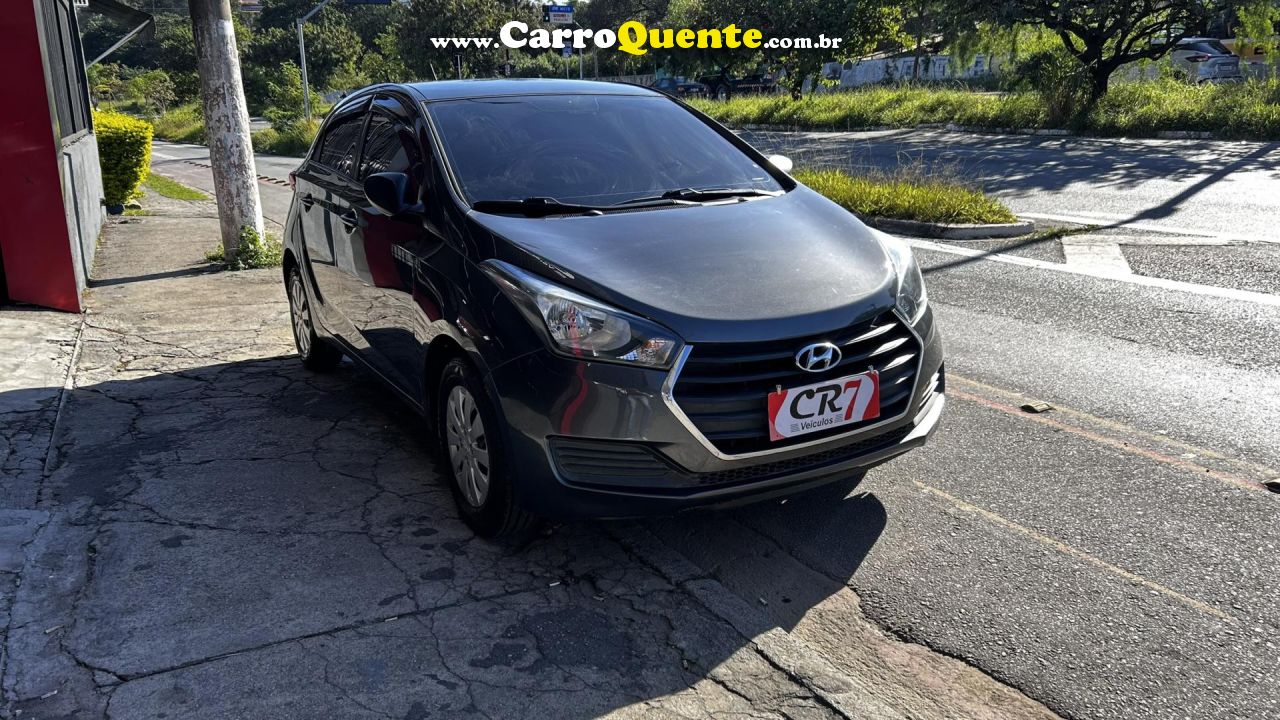 HYUNDAI   HB20 COMF.C.PLUSC.STYLE 1.0 FLEX 12V   CINZA 2016 1.0 FLEX - Loja