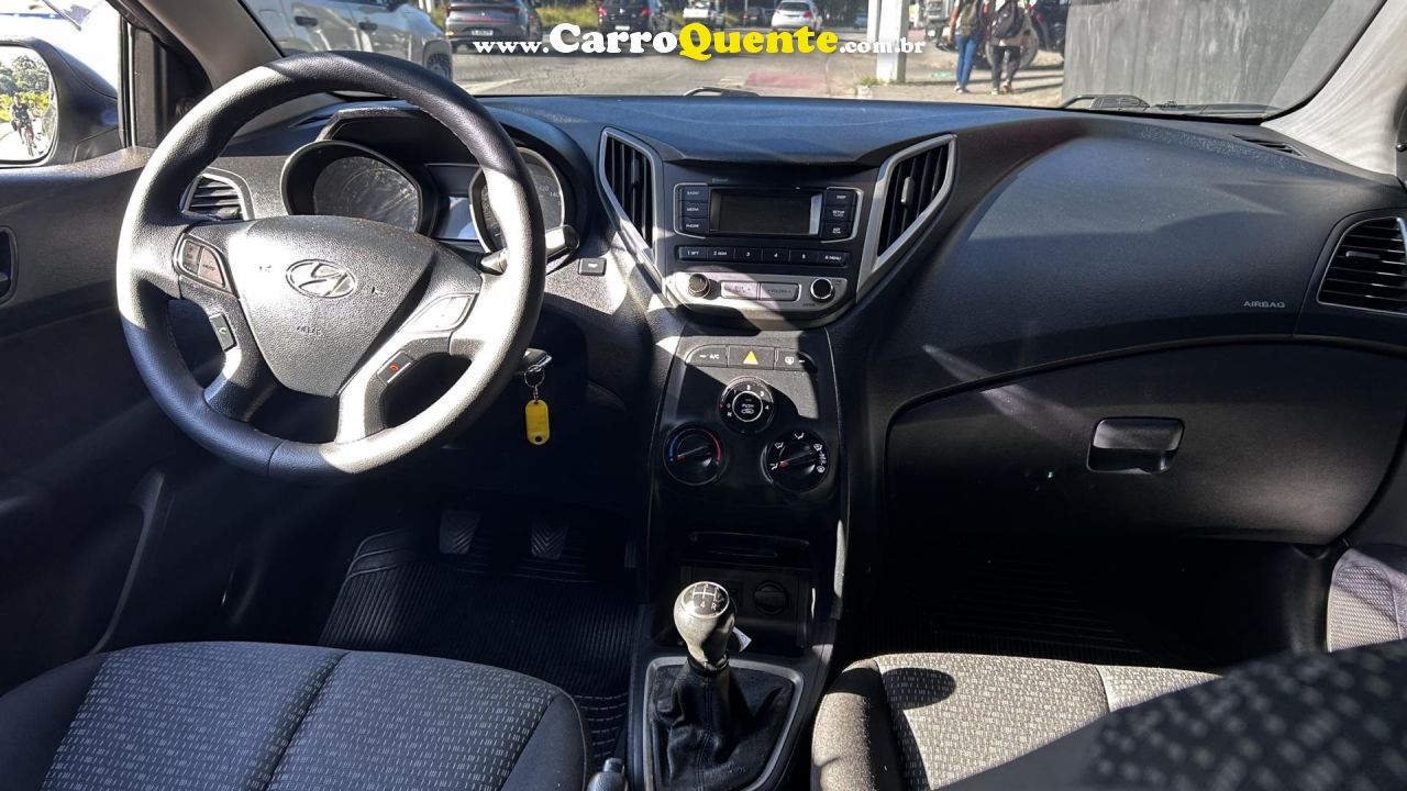 HYUNDAI   HB20 COMF.C.PLUSC.STYLE 1.0 FLEX 12V   CINZA 2016 1.0 FLEX - Loja