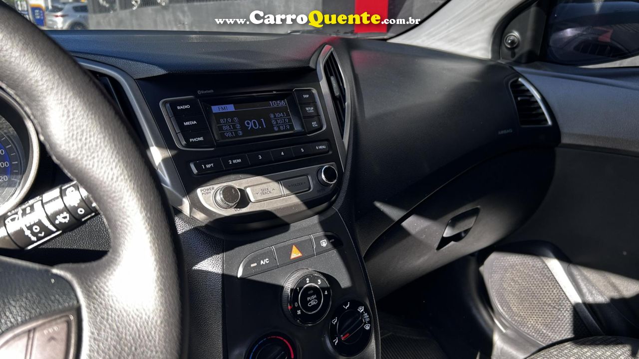 HYUNDAI   HB20 COMF.C.PLUSC.STYLE 1.0 FLEX 12V   CINZA 2016 1.0 FLEX - Loja
