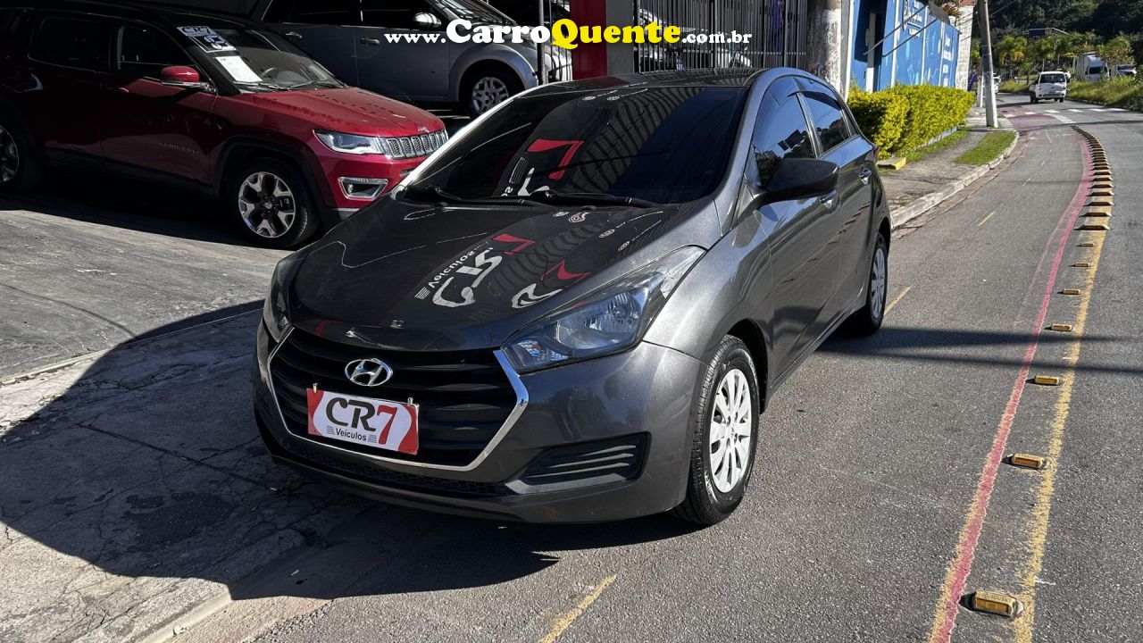 HYUNDAI   HB20 COMF.C.PLUSC.STYLE 1.0 FLEX 12V   CINZA 2016 1.0 FLEX - Loja