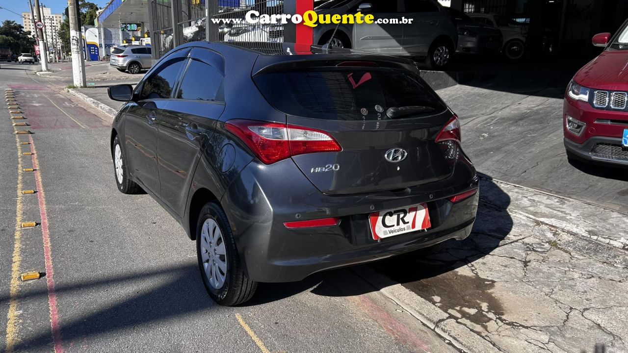 HYUNDAI   HB20 COMF.C.PLUSC.STYLE 1.0 FLEX 12V   CINZA 2016 1.0 FLEX - Loja