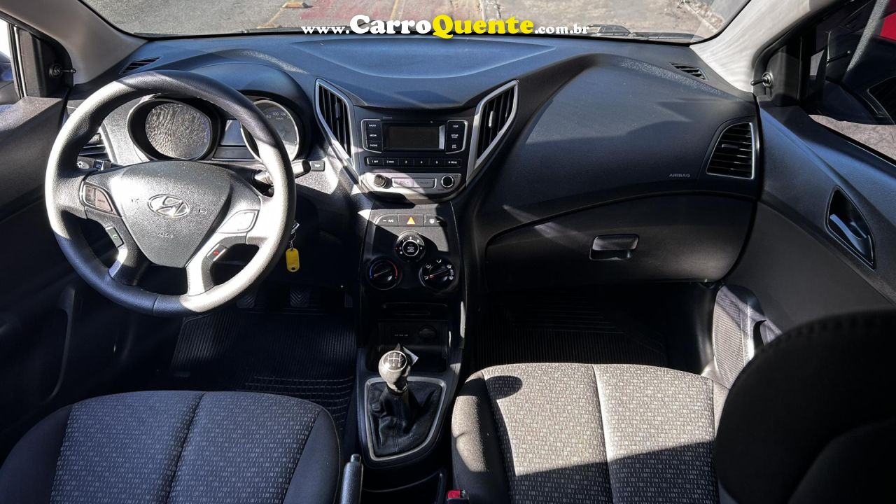 HYUNDAI   HB20 COMF.C.PLUSC.STYLE 1.0 FLEX 12V   CINZA 2016 1.0 FLEX - Loja