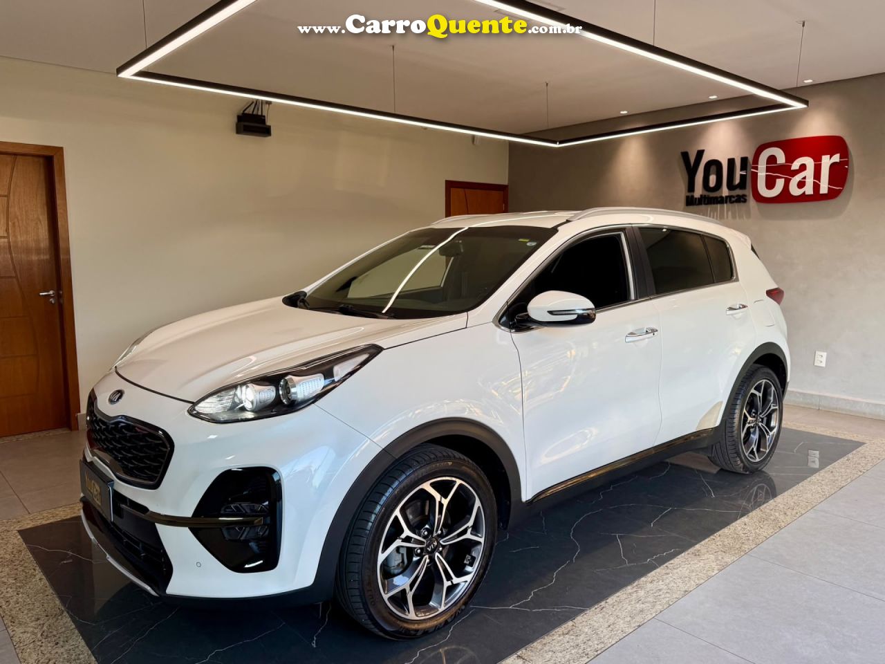KIA   SPORTAGE EX 2.0 16V 2.0 16V FLEX AUT.   BRANCO 2019 2.0 FLEX - Loja