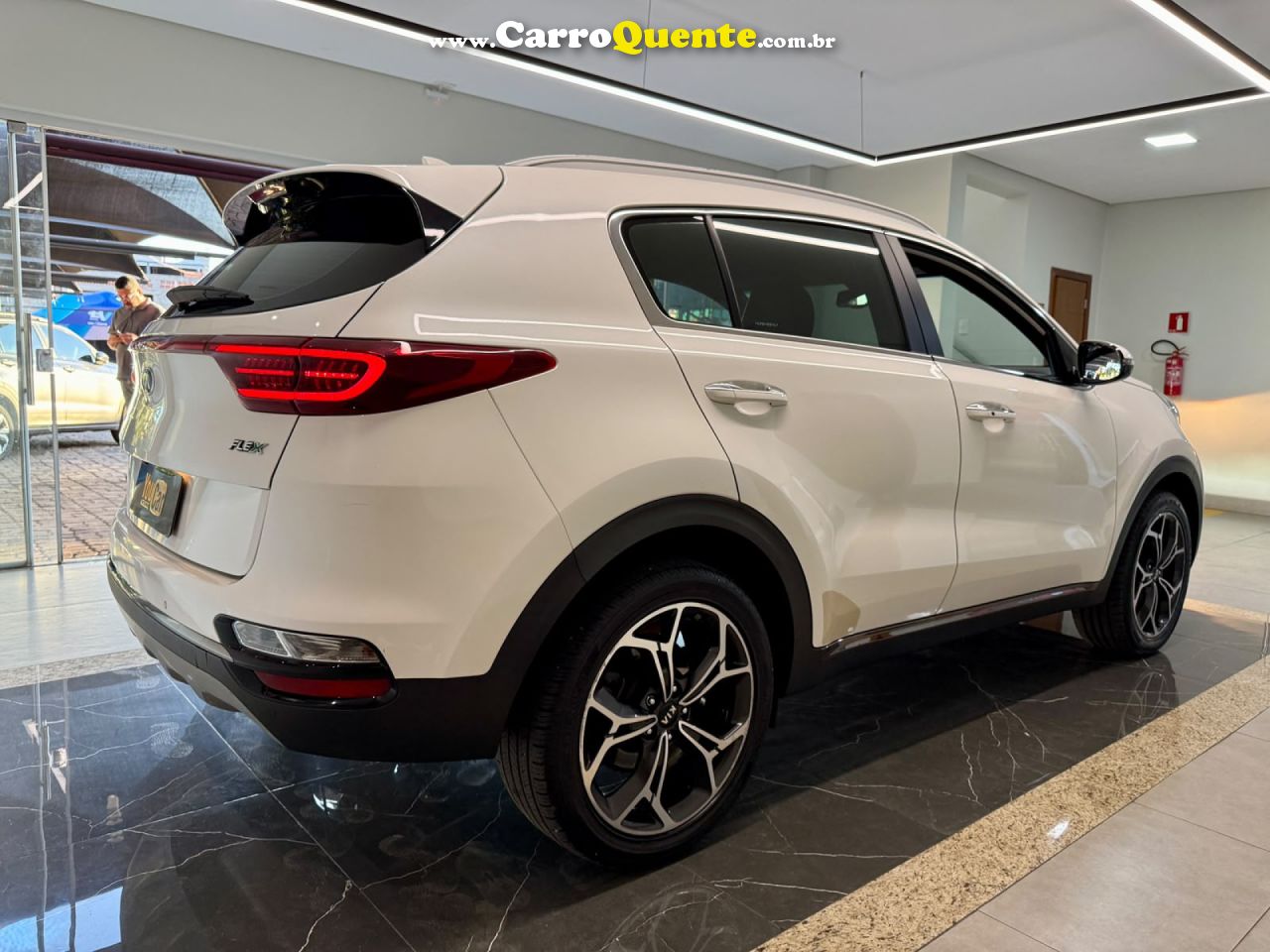 KIA   SPORTAGE EX 2.0 16V 2.0 16V FLEX AUT.   BRANCO 2019 2.0 FLEX - Loja