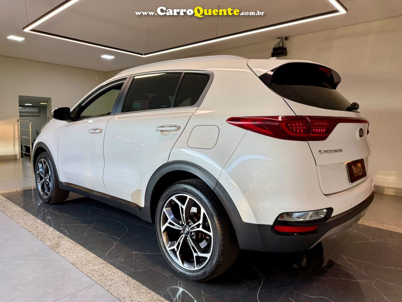 KIA   SPORTAGE EX 2.0 16V 2.0 16V FLEX AUT.   BRANCO 2019 2.0 FLEX - Loja