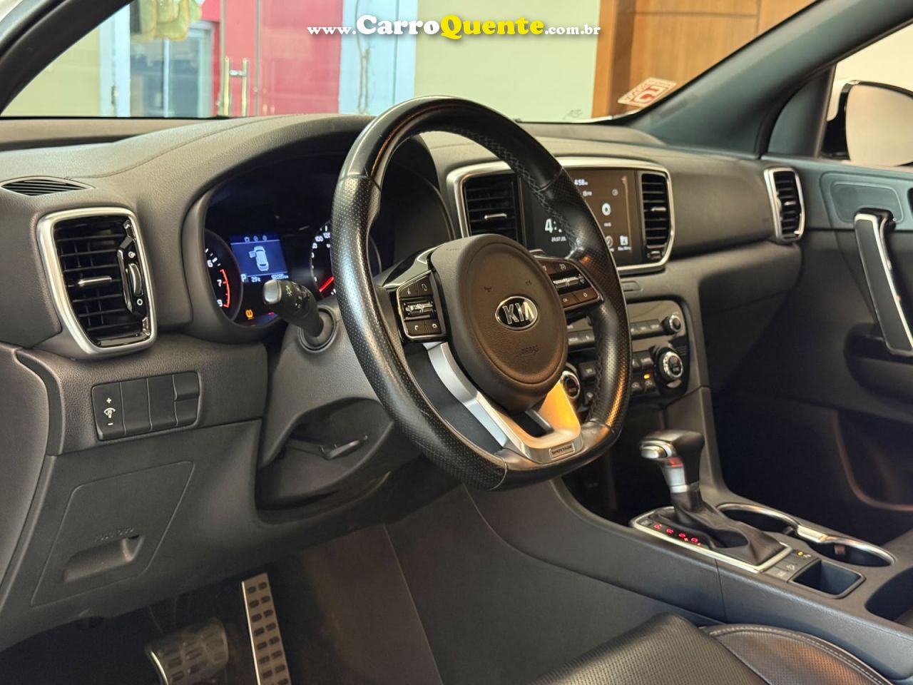 KIA   SPORTAGE EX 2.0 16V 2.0 16V FLEX AUT.   BRANCO 2019 2.0 FLEX - Loja