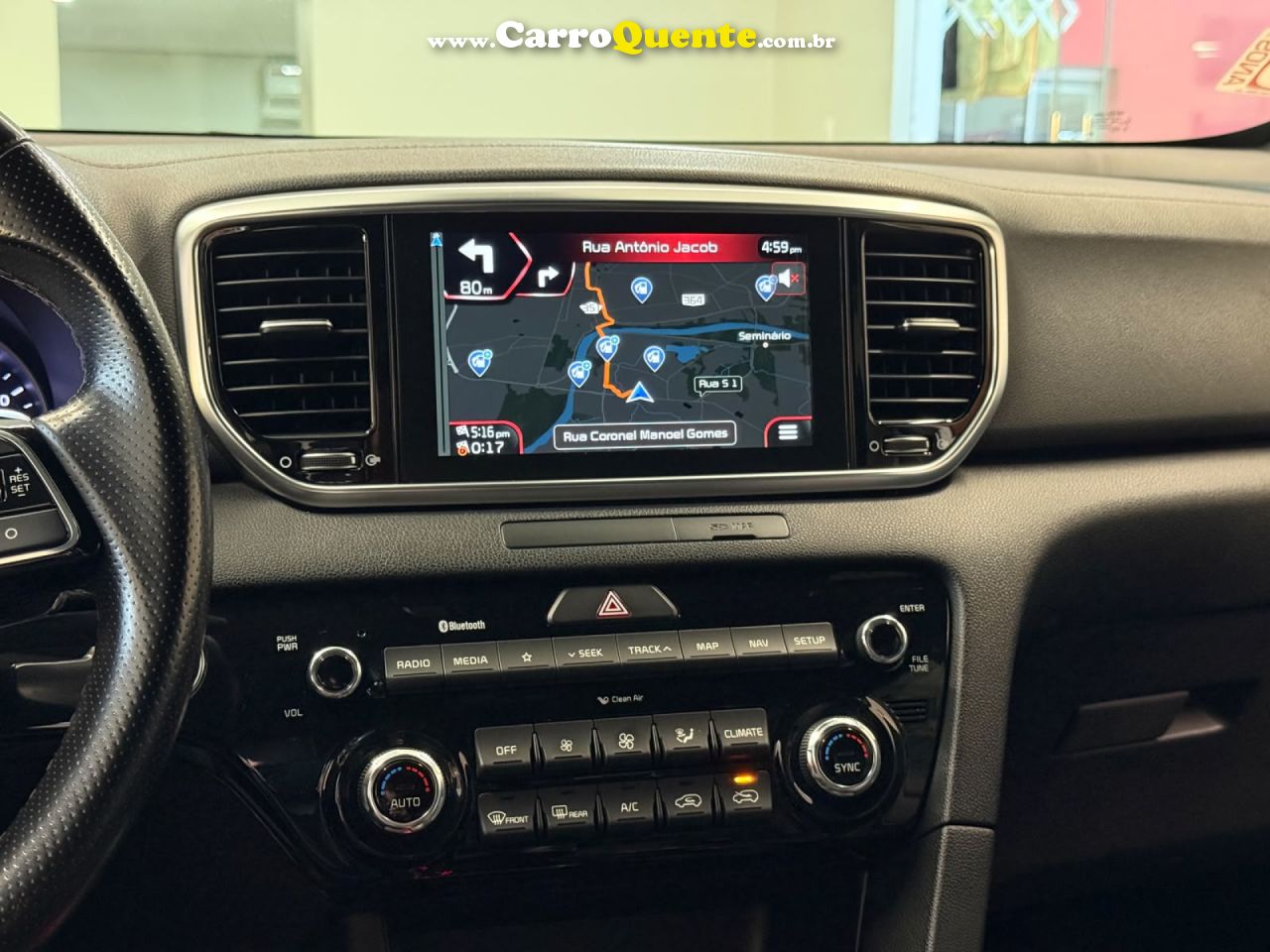 KIA   SPORTAGE EX 2.0 16V 2.0 16V FLEX AUT.   BRANCO 2019 2.0 FLEX - Loja
