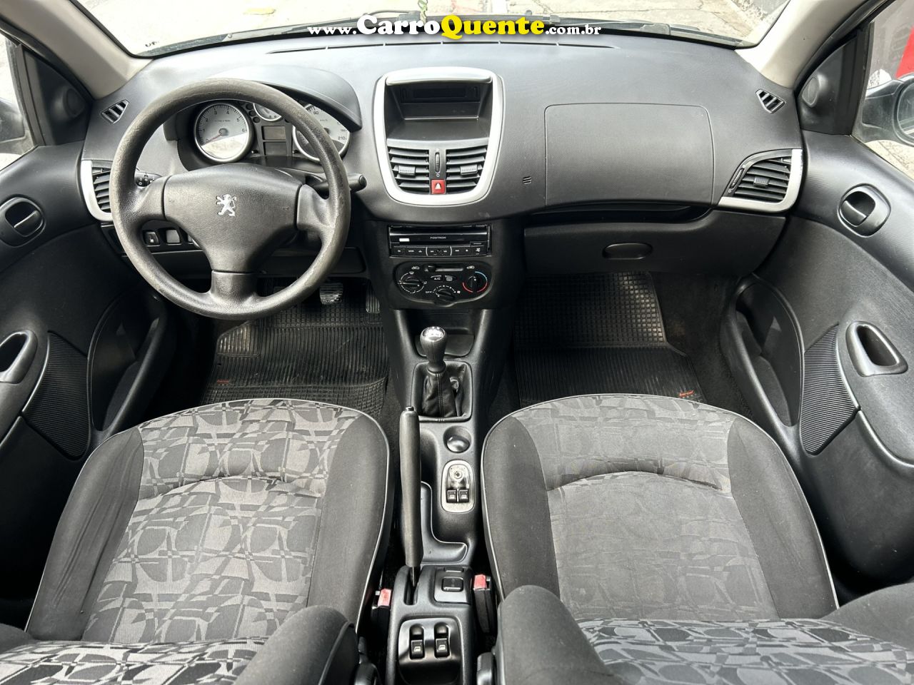 PEUGEOT   207 XR SPORT 1.4 FLEX 8V 5P   CINZA 2010 1.4 FLEX - Loja