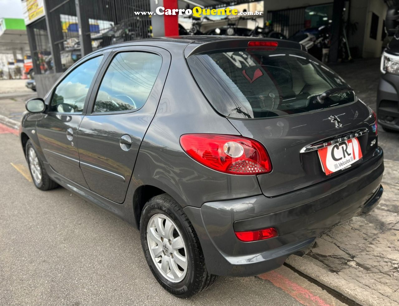 PEUGEOT   207 XR SPORT 1.4 FLEX 8V 5P   CINZA 2010 1.4 FLEX - Loja
