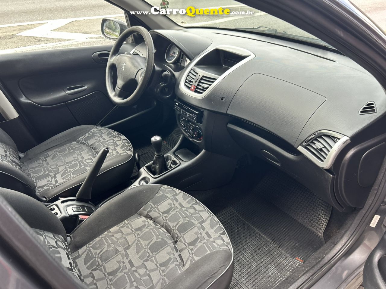 PEUGEOT   207 XR SPORT 1.4 FLEX 8V 5P   CINZA 2010 1.4 FLEX - Loja