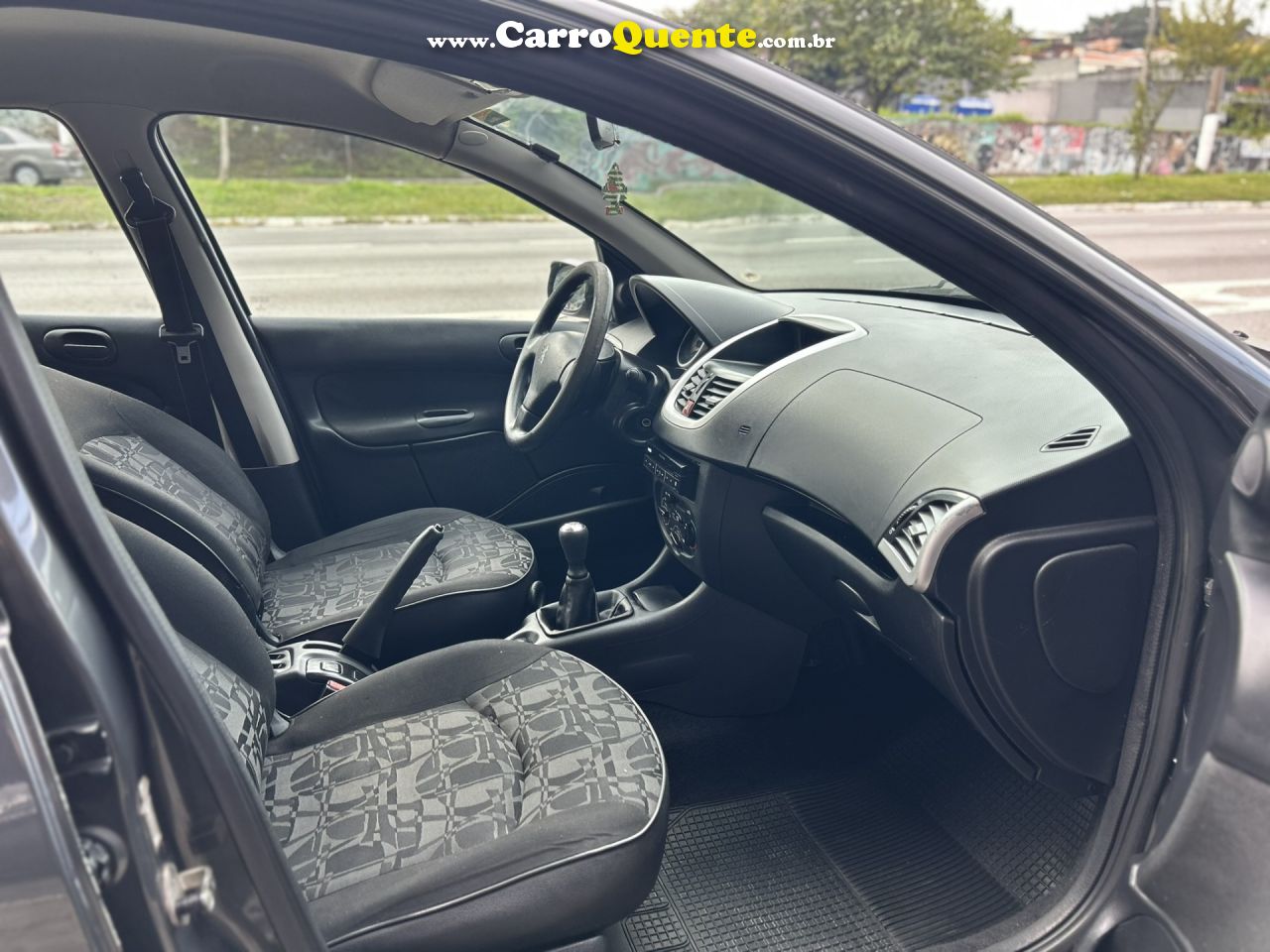 PEUGEOT   207 XR SPORT 1.4 FLEX 8V 5P   CINZA 2010 1.4 FLEX - Loja