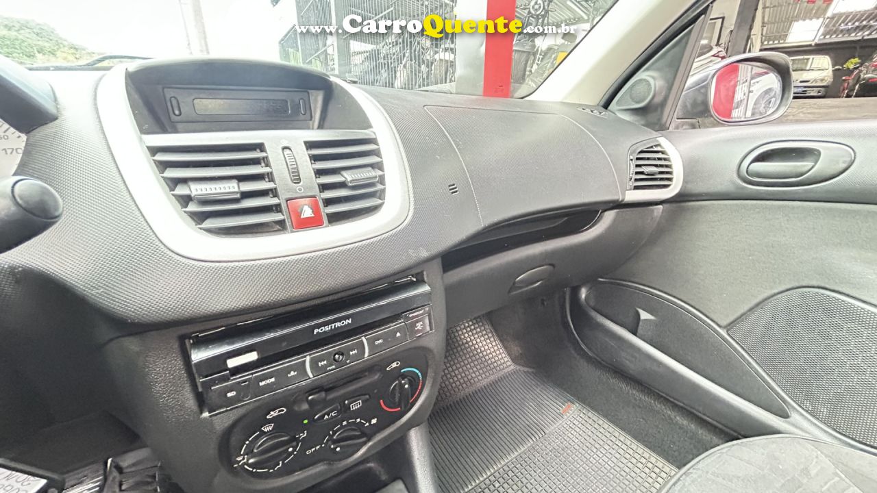 PEUGEOT   207 XR SPORT 1.4 FLEX 8V 5P   CINZA 2010 1.4 FLEX - Loja